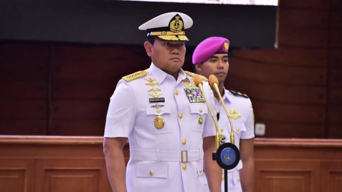VIVA Militer: Kasal Laksamana Yudo Margono pimpin upacara Sertijab Pati TNI AL