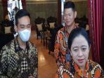 Ketua DPR Puan Maharani dan Wali Kota Solo Gibran Rakabuming Raka