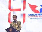 Presiden Jokowi di HUT ke-8 Partai Perindo