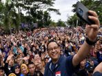 Anies Baswedan saat melakukan safari politik di Banda Aceh