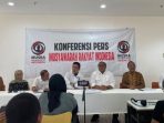 Konferensi pers hasil Musra relawan Jokowi