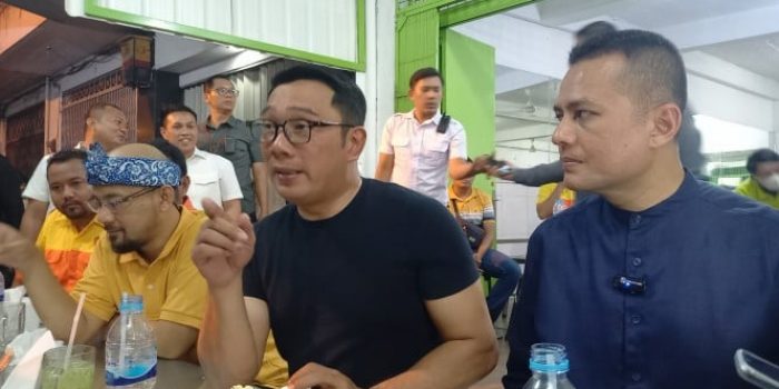 Ridwan Kamil Bersama Ketua DPD Golkar Sumatera Utara Musa Rajekshah