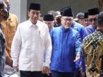 Presiden Jokowi dan Ketum PAN Zulkifli Hasan.