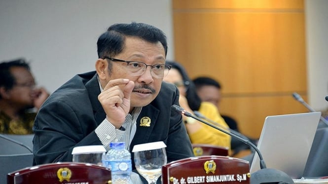 Anggota DPRD DKI Jakarta dari Fraksi PDIP Gilbert Simanjuntak