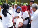 Pembagian Sembako Relawan Puan di Kota Banjar, Jawa Barat