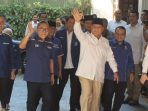 Ketum PAN Zulkifli Hasan Bertandang ke Kediaman Ketum Gerindra Prabowo Subianto