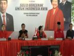 Megawati Soekarnoputri mengumumkan Ganjar Prabowo capres PDIP