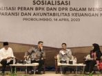 Politisi Partai Golkar, Misbakhun Dalam Diskusi di Probolinggo Jawa Timur