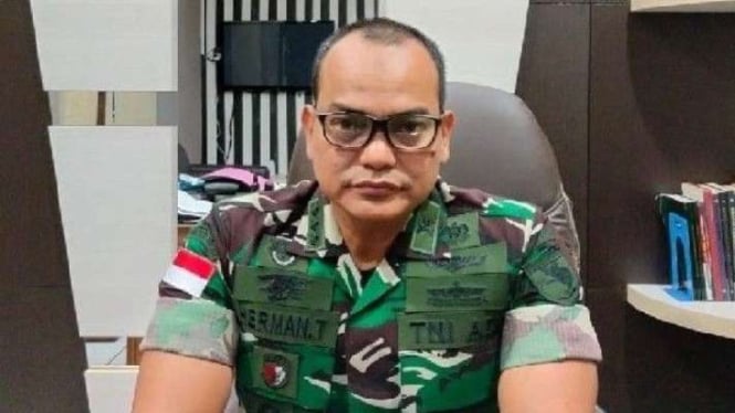 Kepala Penerangan Kodam XVII/Cenderawasih Kol. Kav. Herman Taryaman.