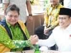 Ketua Umum Golkar Airlangga Hartarto bertemu dengan Ketum PKB Cak Imin.
